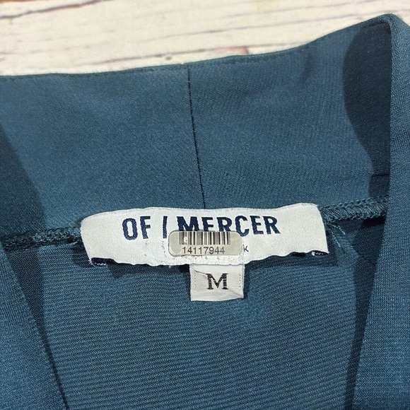 Of Mercer Teal Park Place Swing Mini Dress - Picture 3 of 10